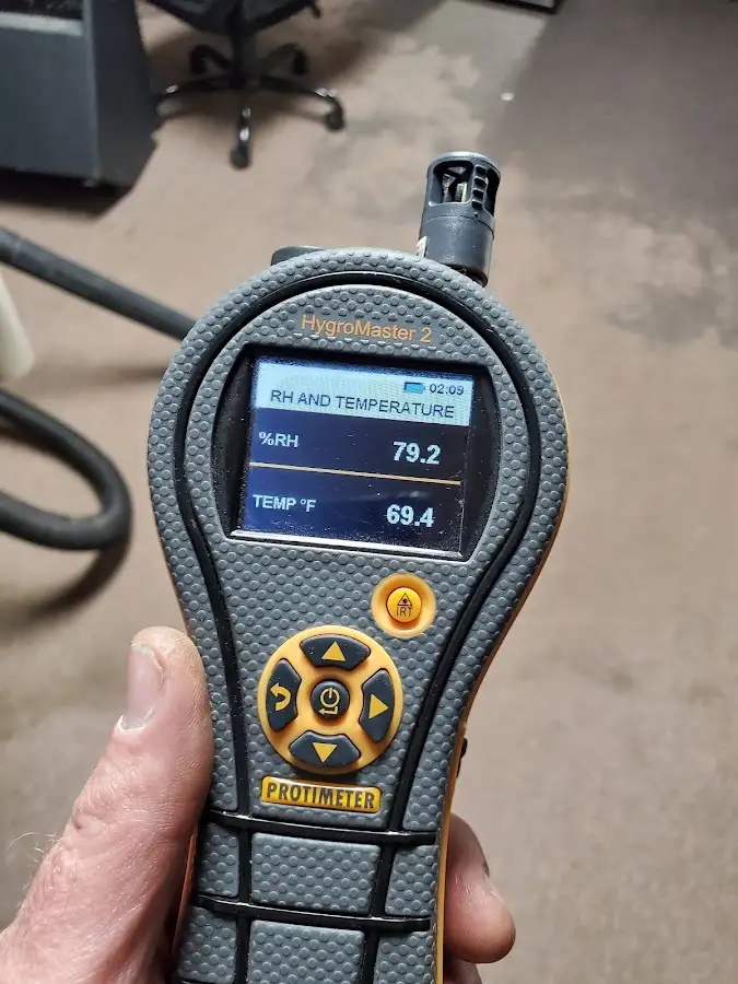 Moisture meter humidity assessment for Fire & Smoke Damage Restoration in Severna Park